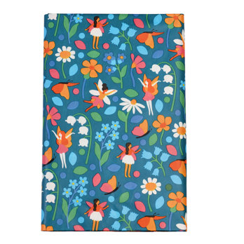 paper tablecloth (180x120cm) - fairies in the garden