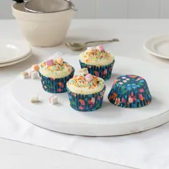 moule à cupcakes fairies in the garden (lot de 50) moule à cupcakes fairies in the garden (lot de 50)