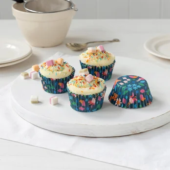 moule à cupcakes fairies in the garden (lot de 50) moule à cupcakes fairies in the garden (lot de 50)