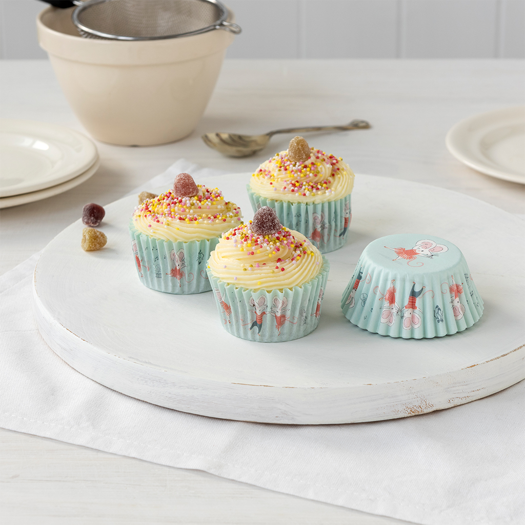 moule à cupcakes mimi and milo (lot de 50)