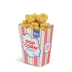 popcorn erasers (20 pieces)