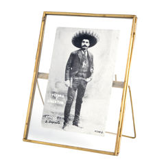 standing brass frame 18x13cm