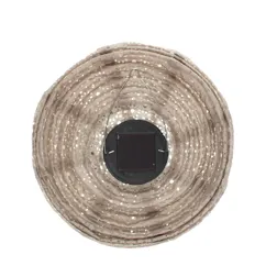 lanterne solaire d'extérieur à suspension - gris vison lanterne solaire d'extérieur à suspension - gris vison