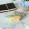 glasses case & cleaning cloth - world map