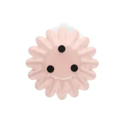 enamel cupped flower candle holder - soft pink enamel cupped flower candle holder - soft pink