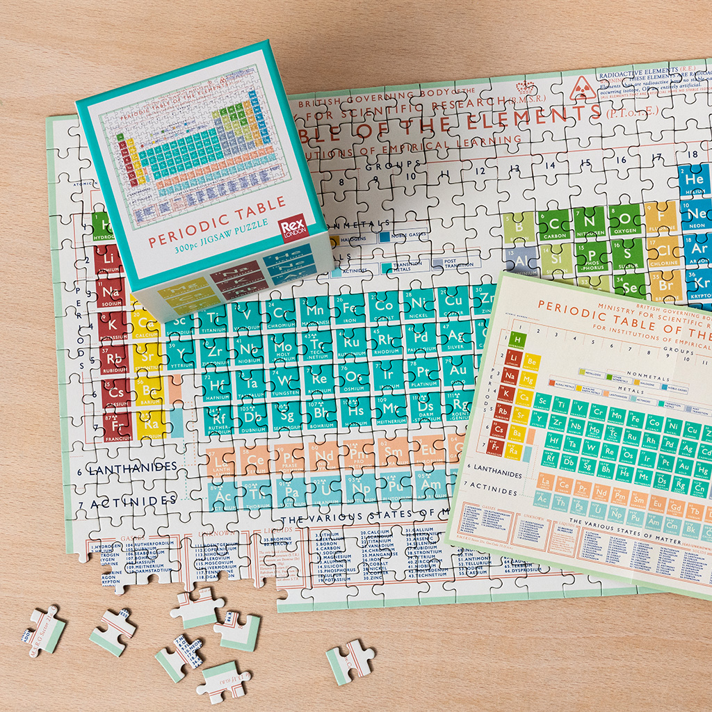 puzzle 300 pièces periodic table