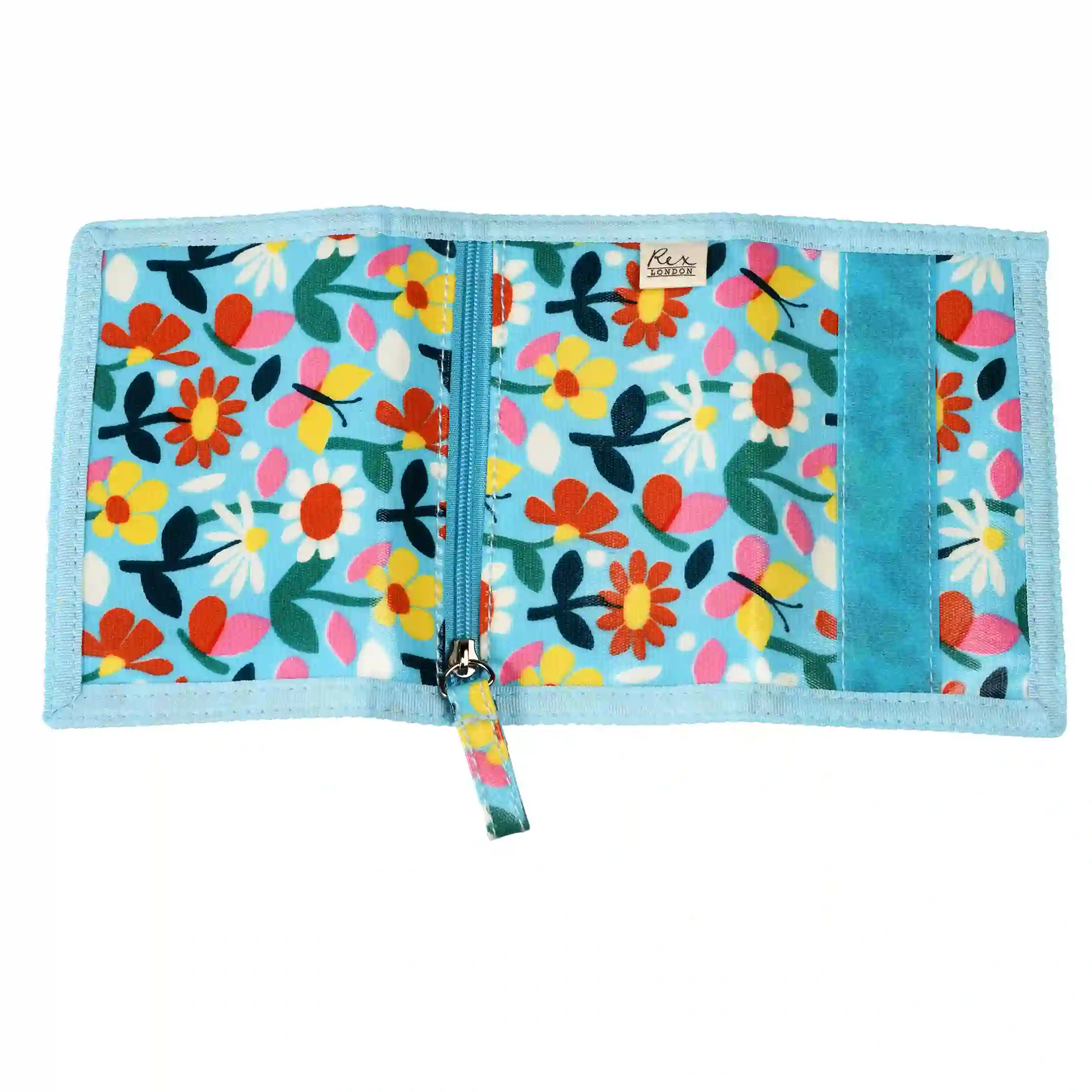 children's wallet - butterfly garden