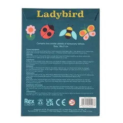 abwaschbare tattoos - ladybird
