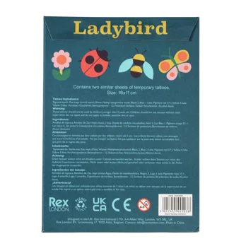 temporary tattoos - ladybird temporary tattoos - ladybird