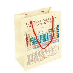 bolsa de regalo pequeña periodic table