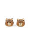 mini pinces à cheveux (lot de 2) - ours bruns