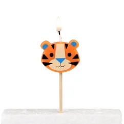 party cake candles (set of 6 ) - ziggy the tiger