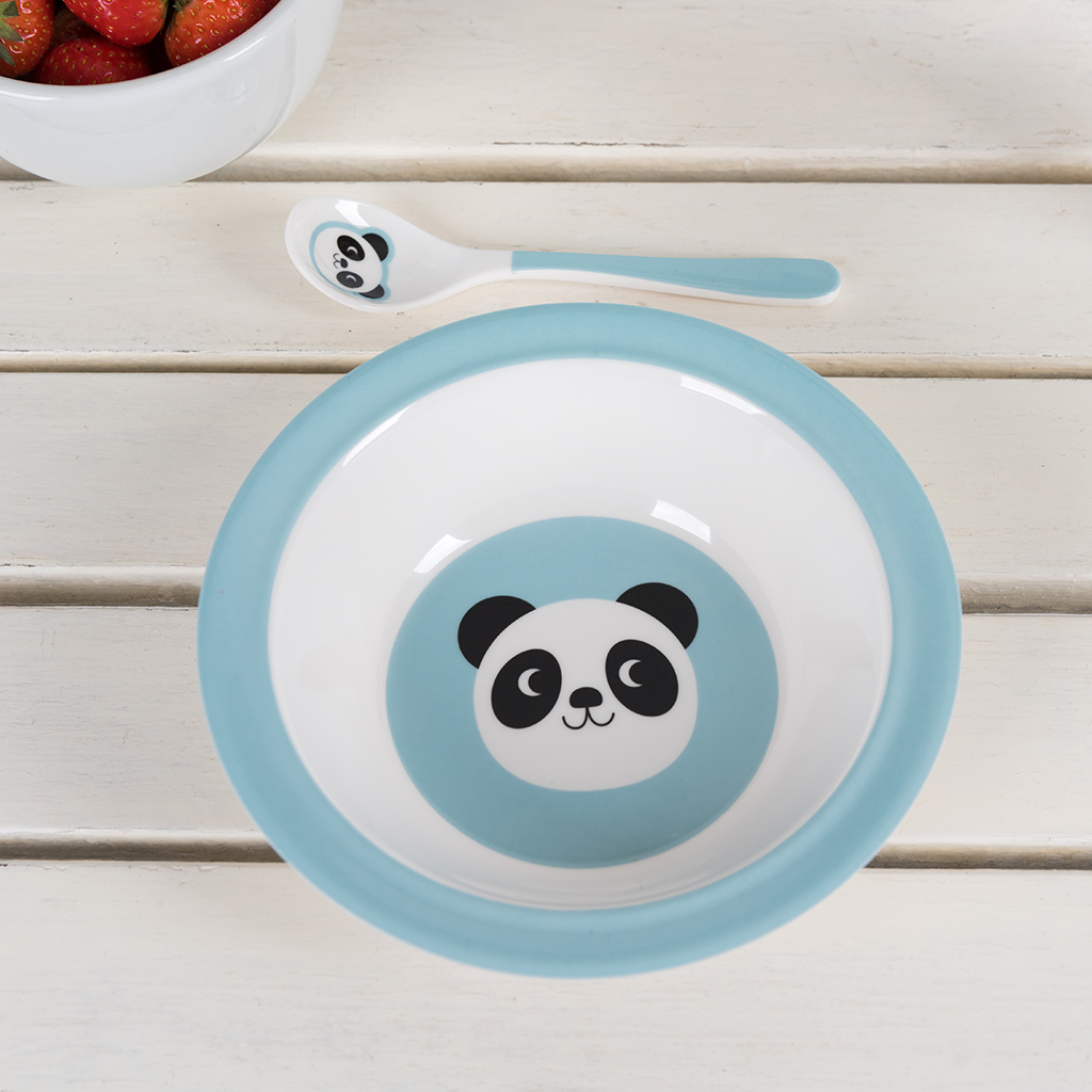melamine bowl - miko the panda