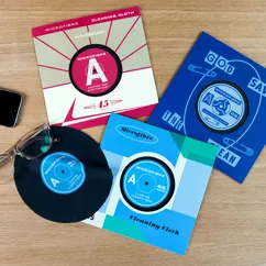 record microfibre cloth - "i can see clearly now"  record microfibre cloth - "i can see clearly now"