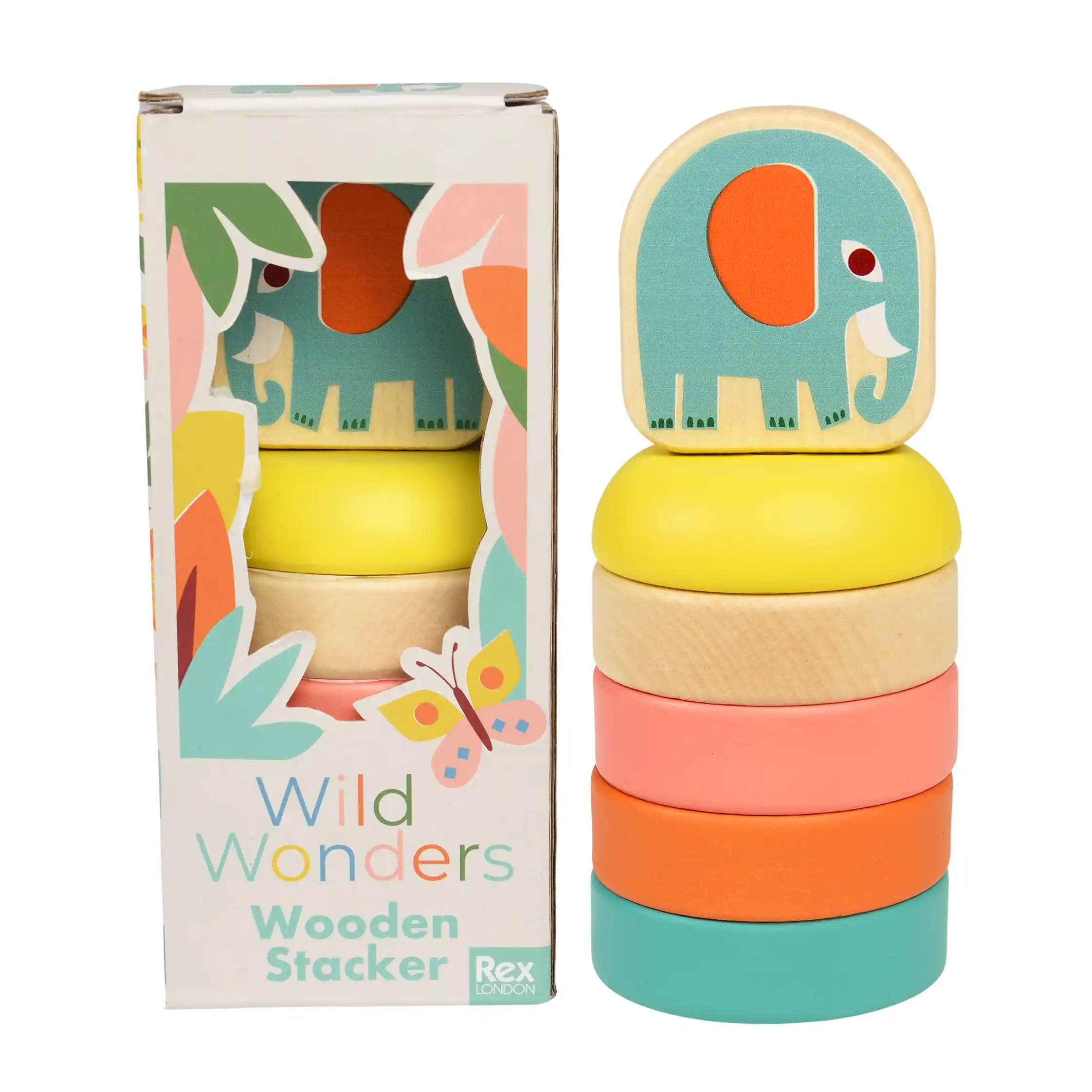 stapelspielzeug aus holz wild wonders