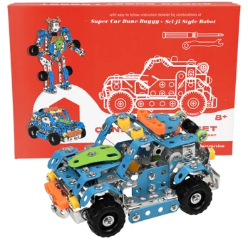 large construction set - robot and dune buggy large construction set - robot and dune buggy