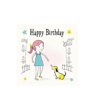 carte d'anniversaire little paris