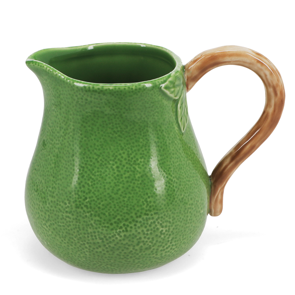 stoneware jug 650ml - lime