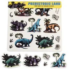 dinosaur stickers - prehistoric land