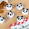 bag clips (set of 6) - panda