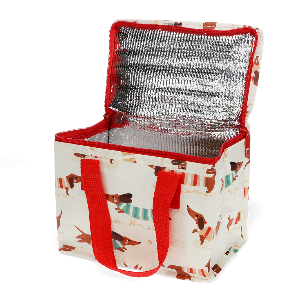 insulated lunch bag - sausage dog
