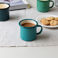 enamel mug 350ml - teal