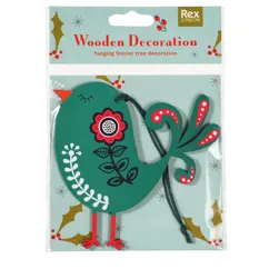 weihnachtsbaumdekoration aus holz vogel in grün weihnachtsbaumdekoration aus holz vogel in grün