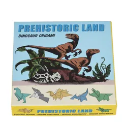 children's origami kit - prehistoric land children's origami kit - prehistoric land