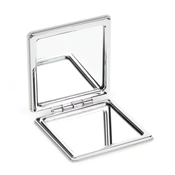 square pocket mirror - sausage dog square pocket mirror - sausage dog