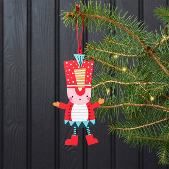 wooden soldier christmas decoration