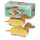 aufzieh-rennautos (2er-set) - hot dog