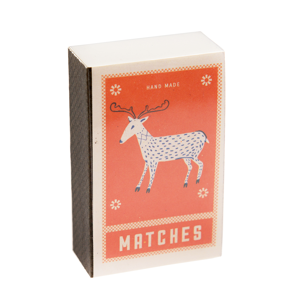 matchbox notepad - deer