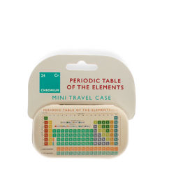 mini travel case - periodic table