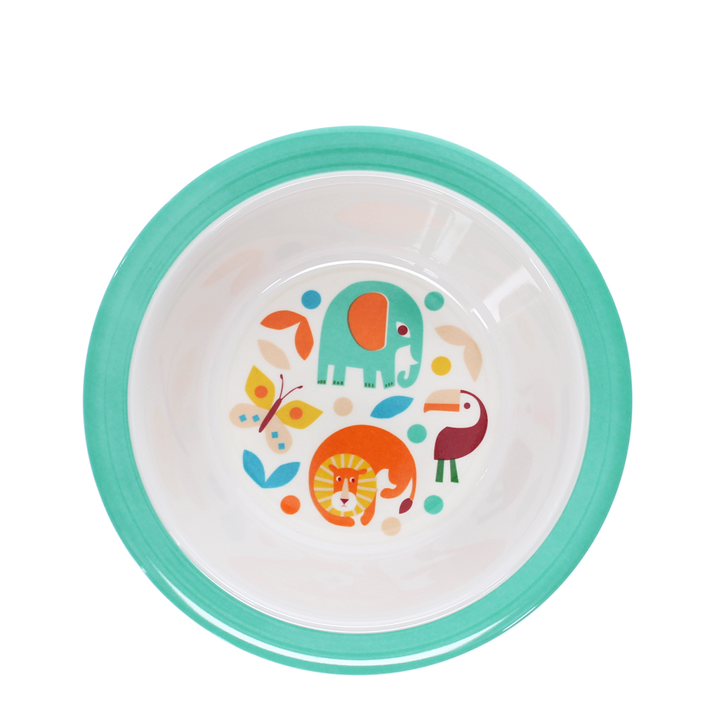 children's melamine bowl - wild wonders