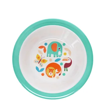 children's melamine bowl - wild wonders children's melamine bowl - wild wonders