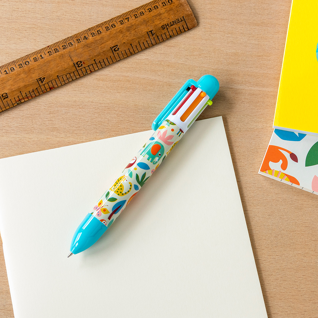 six colour pen - wild wonders