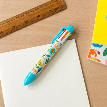 six colour pen - wild wonders six colour pen - wild wonders