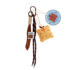 plush bag charm - mr biscuit