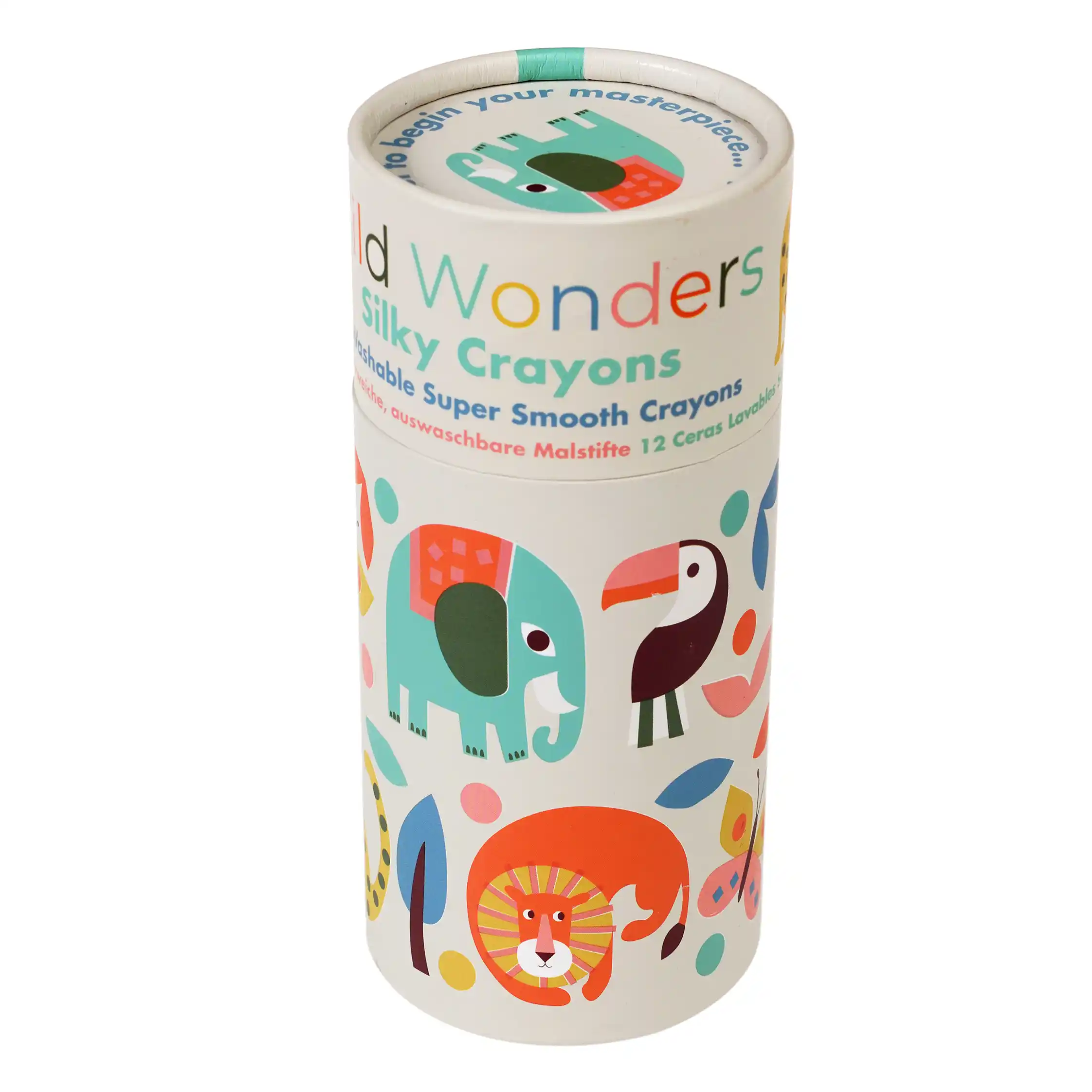 crayones suaves wild wonders (juego de 12)