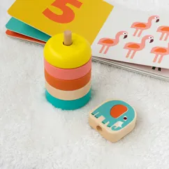 wooden stacker - wild wonders wooden stacker - wild wonders