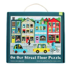 floor puzzle - on our street