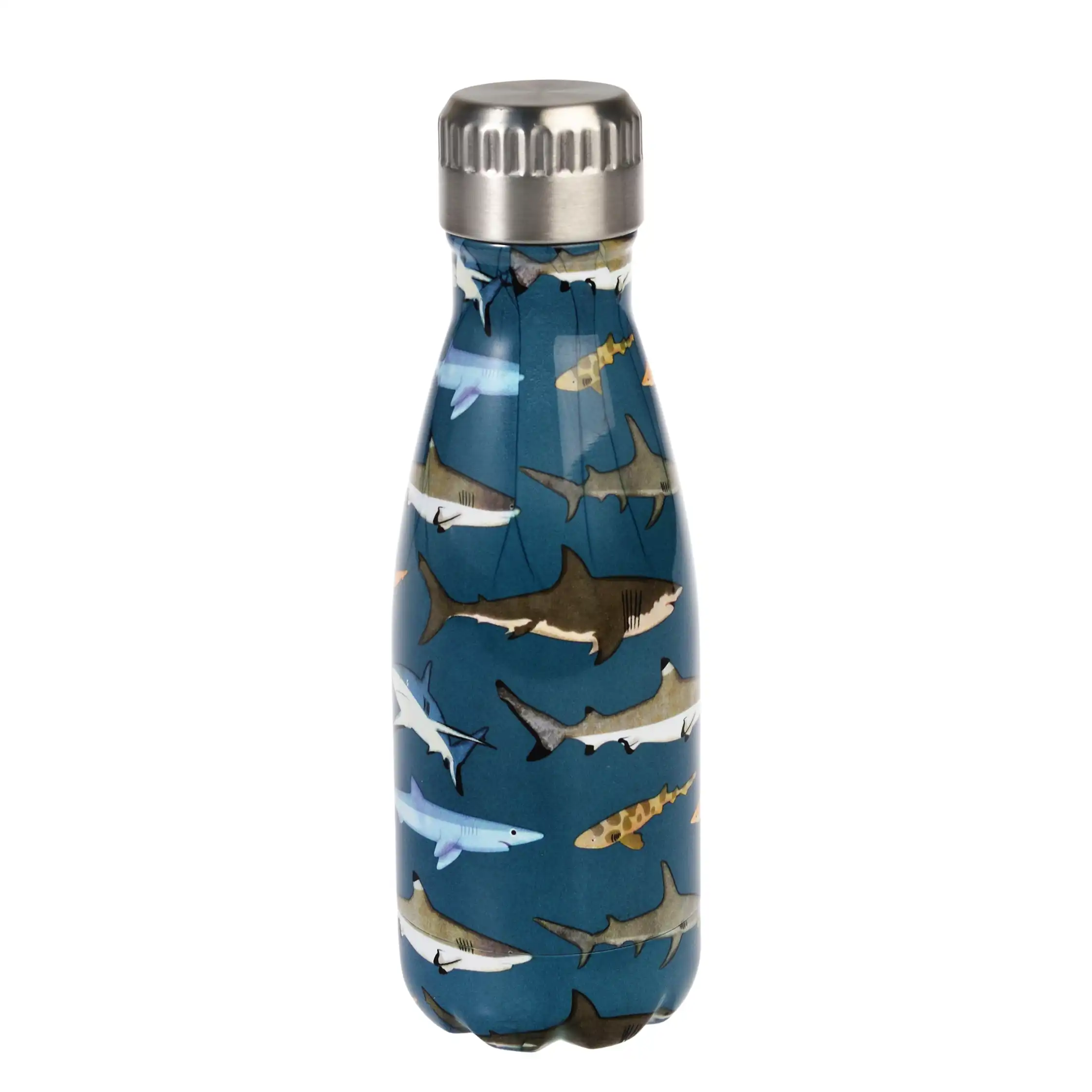 stainless steel bottle 260ml - sharks