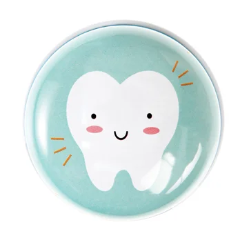 tooth fairy tin - blue tooth fairy tin - blue