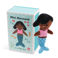 mini soft toy in a little box - mermaid