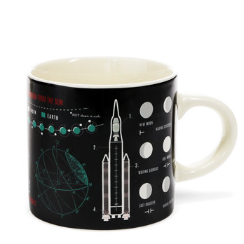 ceramic mug 350ml - space
