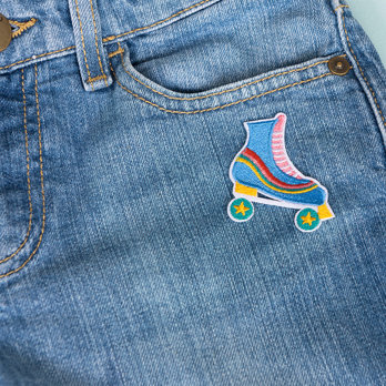 patch fer à repasser patin à roulettes