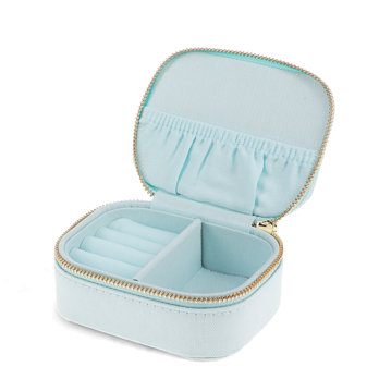 mini travel jewellery box - cherry