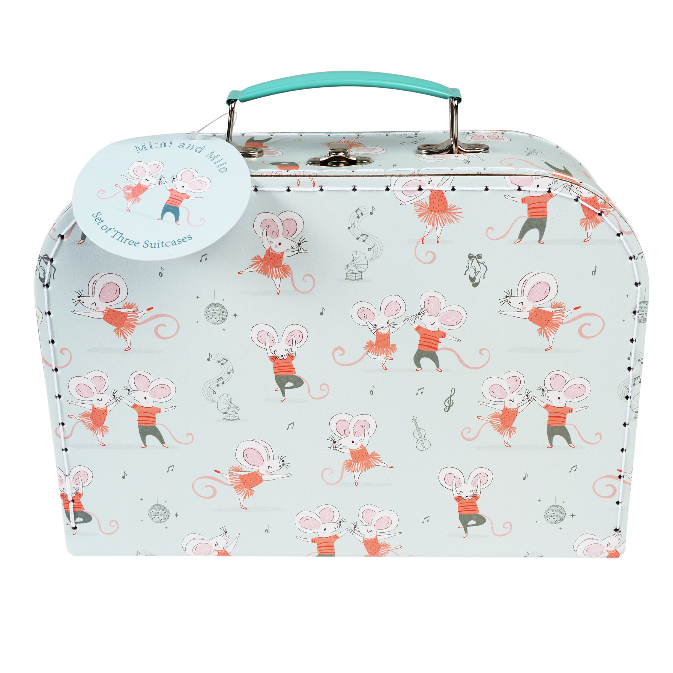 storage cases (set of 3) - mouse ballet