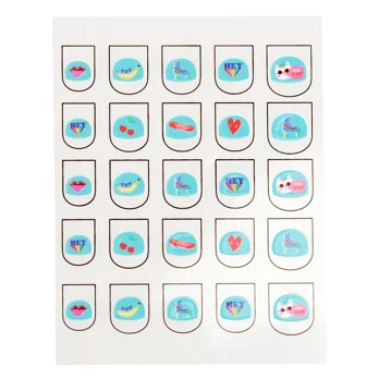 children's nail stickers - top banana children's nail stickers - top banana