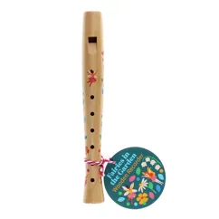 flûte à bec en bois pour enfants - fairies in the garden